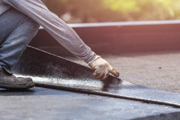 Professional Crawl Space Encapsulation technician working in Mayville, WI